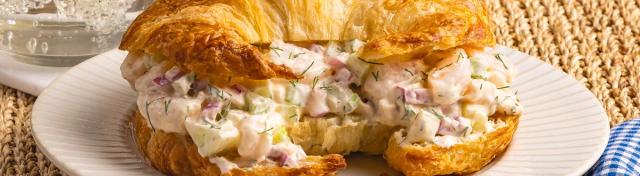 Dilled Shrimp Salad Sandwiches