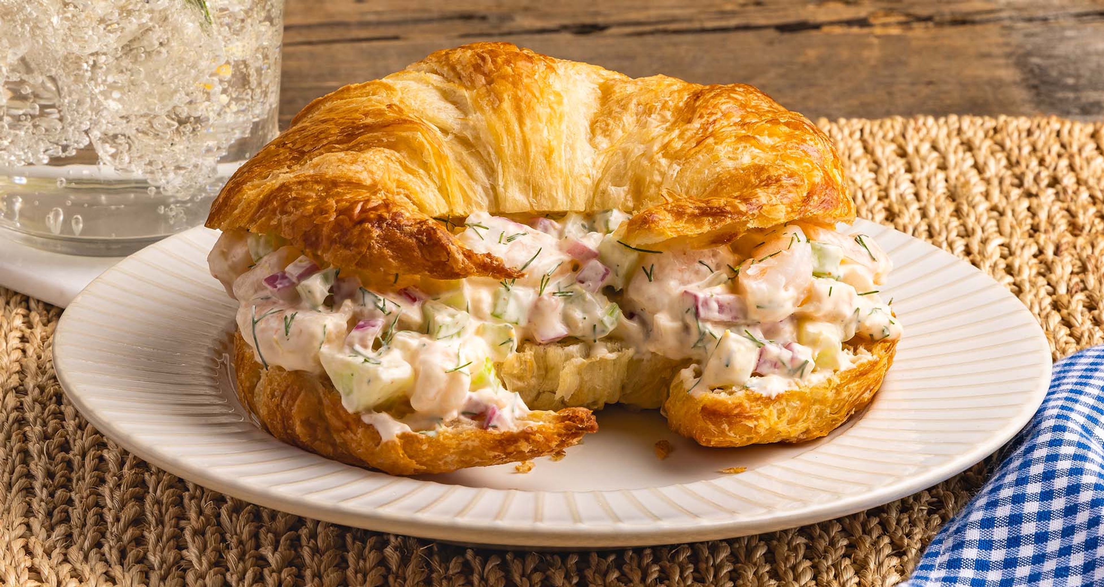 Dilled Shrimp Salad Sandwiches
