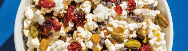 Chocolate Cranberry Popcorn