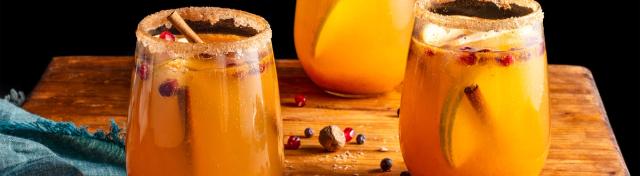 Pumpkin Party Punch Cocktail