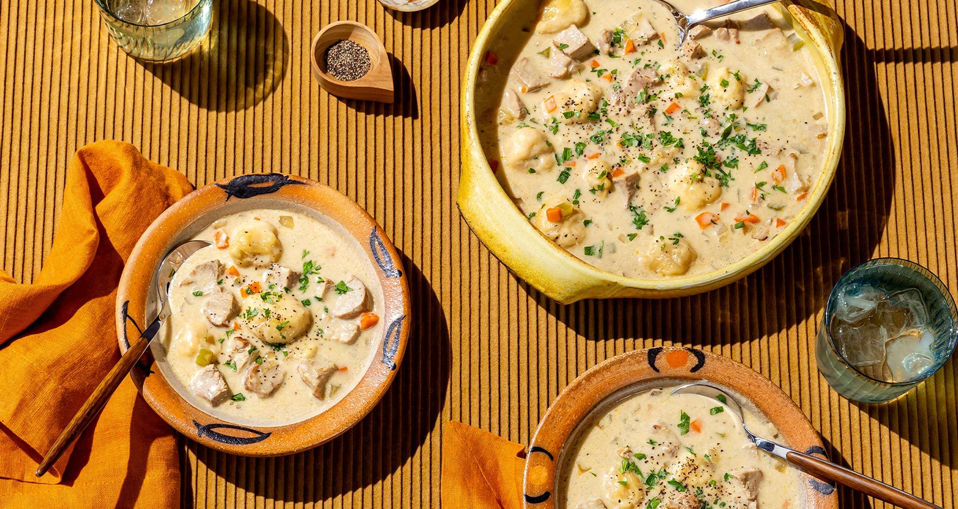 Pork Tenderloin & Dumplings