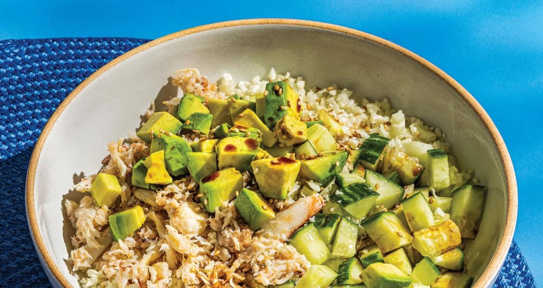 Crab-tastic Sushi Bowl | Schnucks