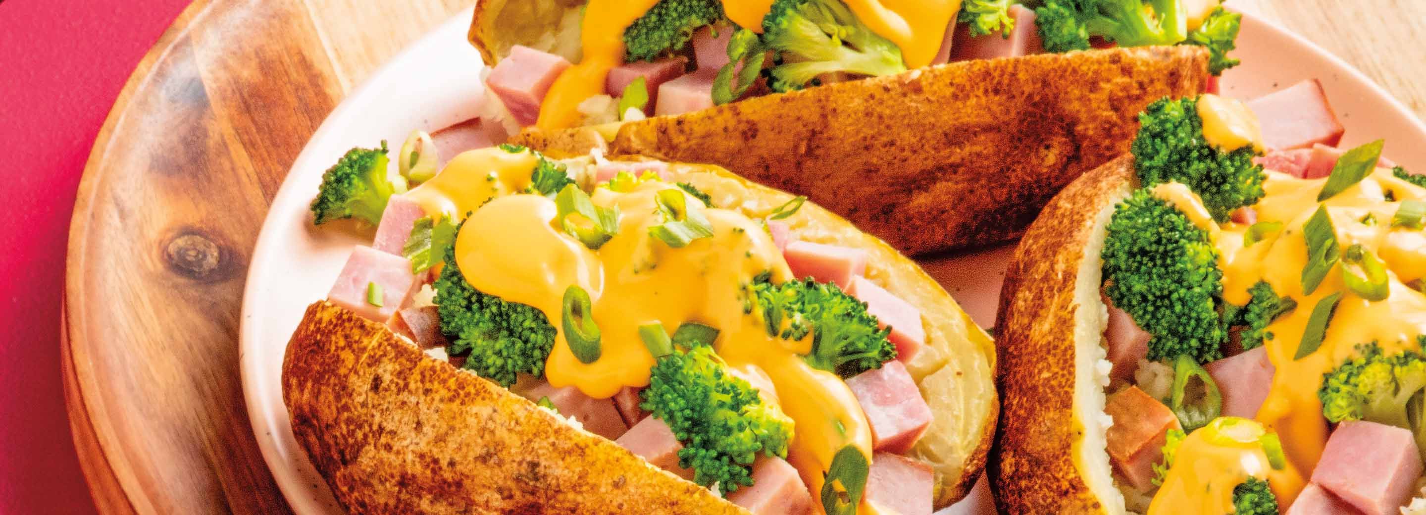 Loaded Broccoli Cheese Baked Potato