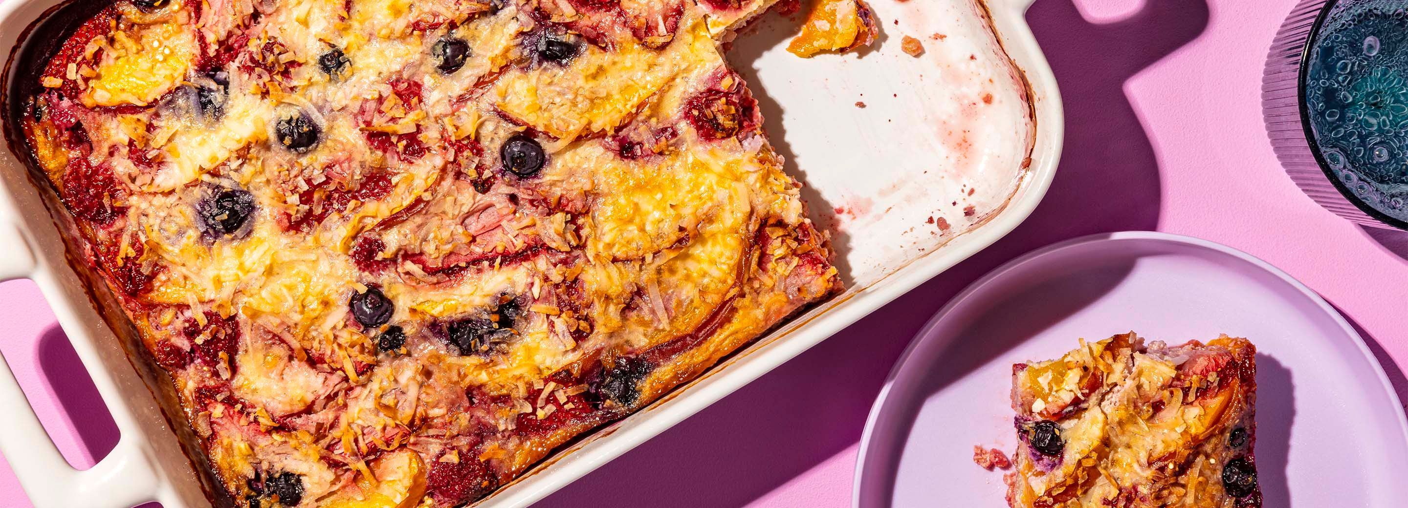 Summer Fruit Breakfast Bake