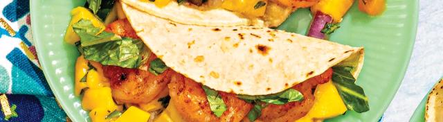 Spicy Shrimp Street Tacos