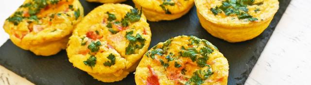 Egg Bites Made with Lactose Free Cottage Cheese