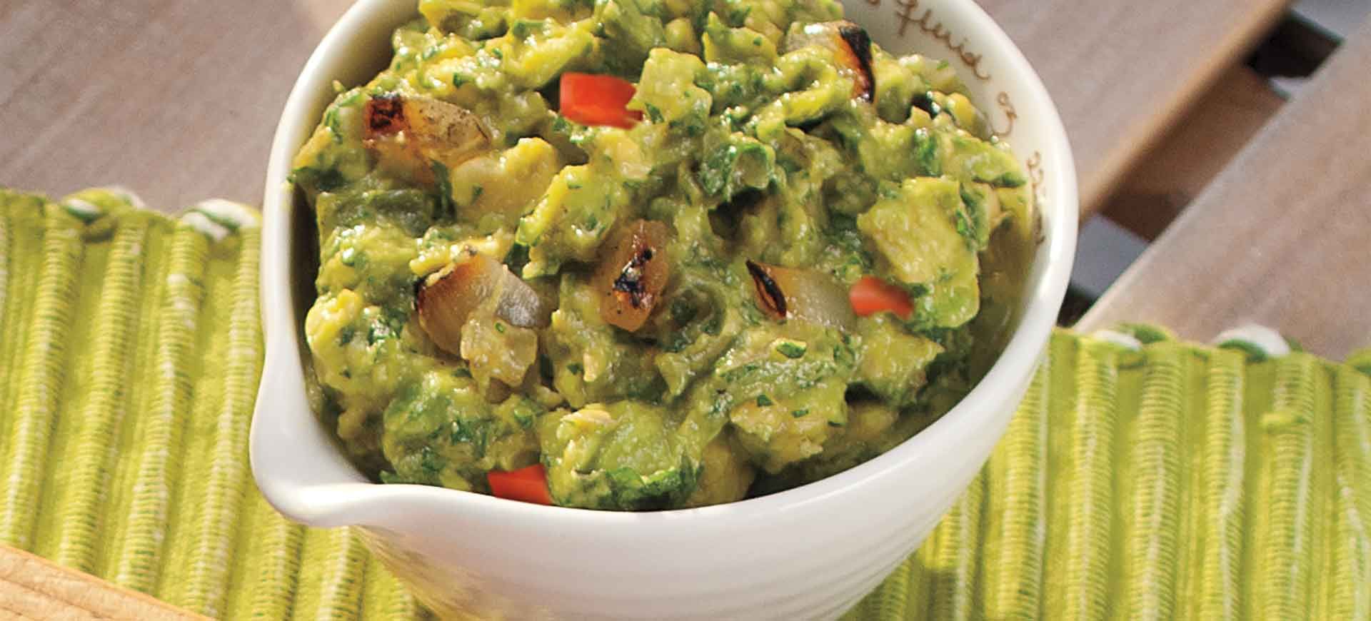 Poblano Guacamole