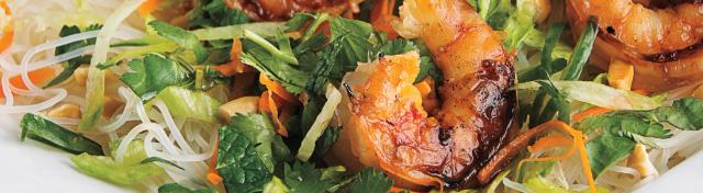 Vietnamese Grilled Shrimp Salad