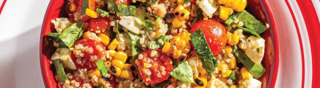Grilled Corn and Quinoa Salad