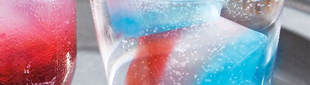 Red, White & Blue Cubes