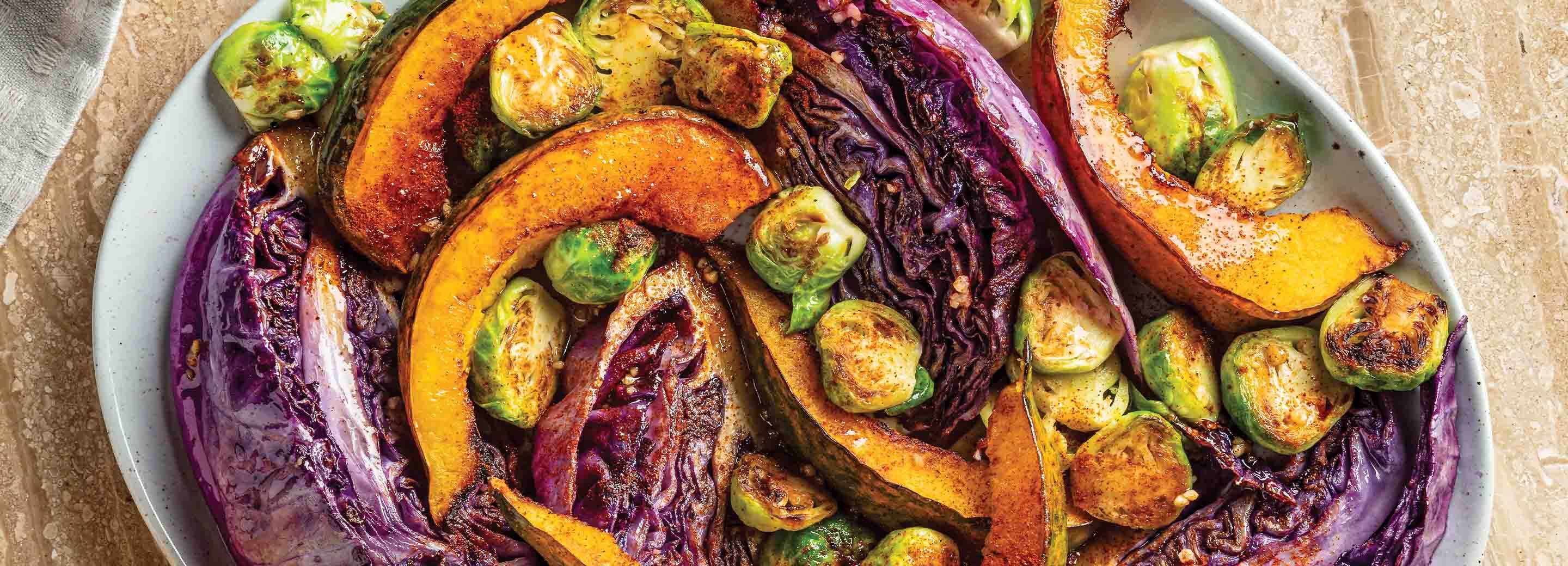 Cider-Braised Autumn Veggies