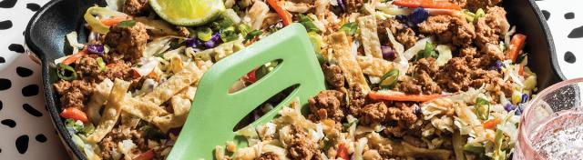 Skillet Egg Roll in a Bowl