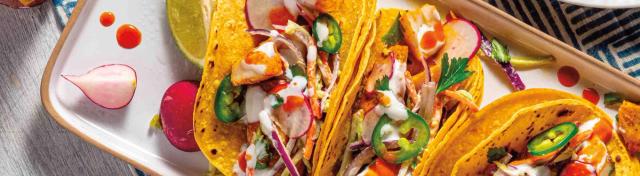 Broiled Fish Tacos With Avocado Slaw