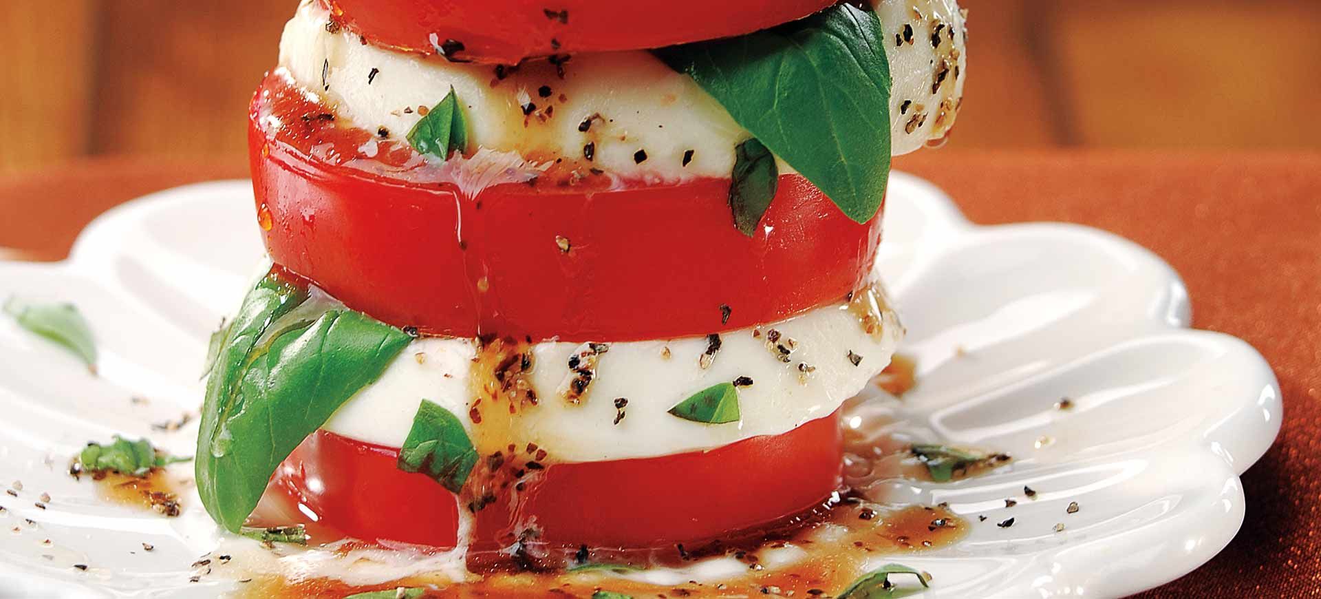 Caprese Salad Stacks