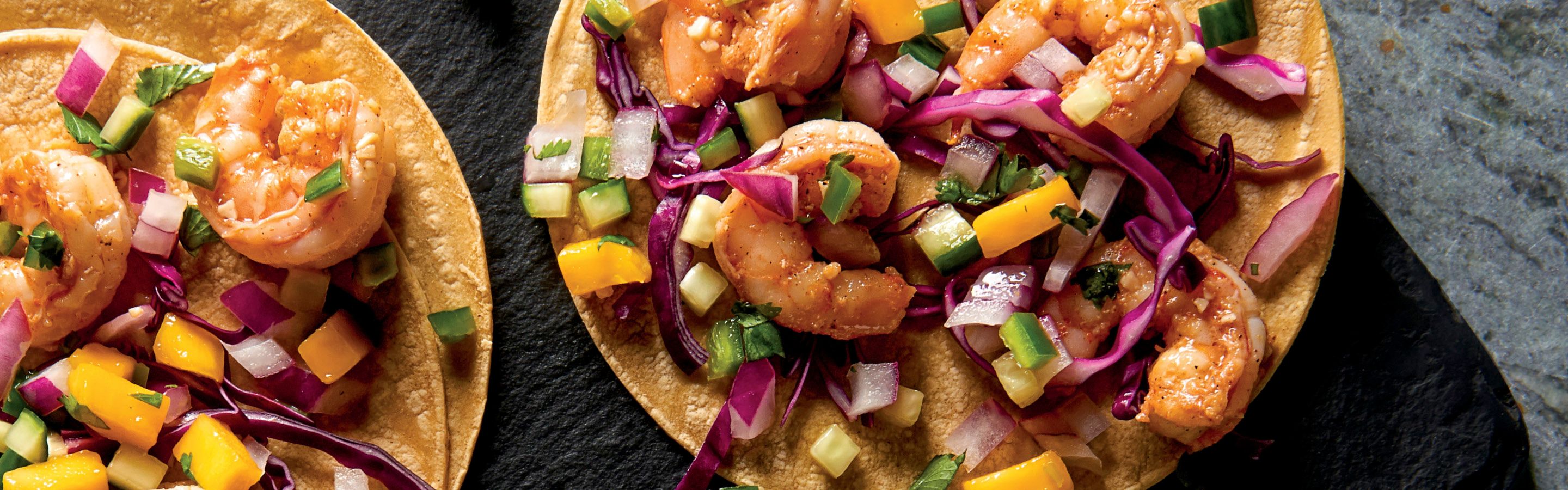 Cajun Shrimp & Mango Tacos | Schnucks