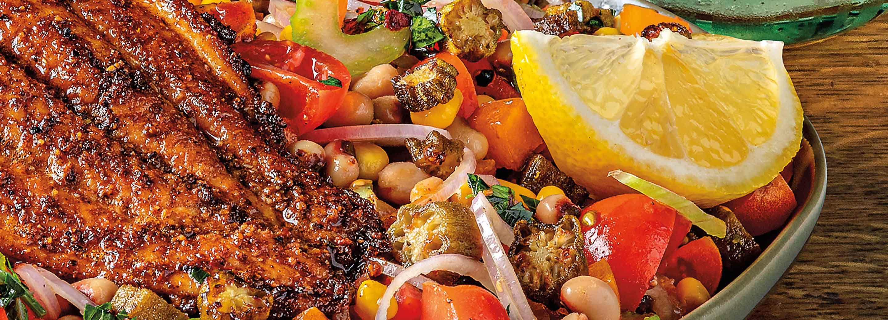 Fried Okra Salad Schnucks