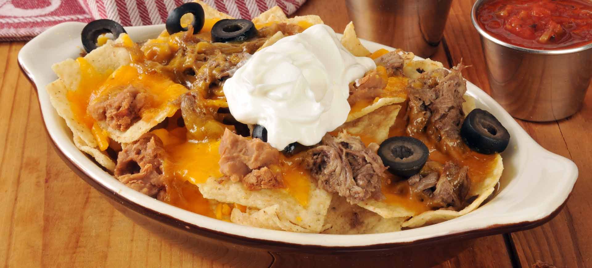 Shredded Beef Nachos