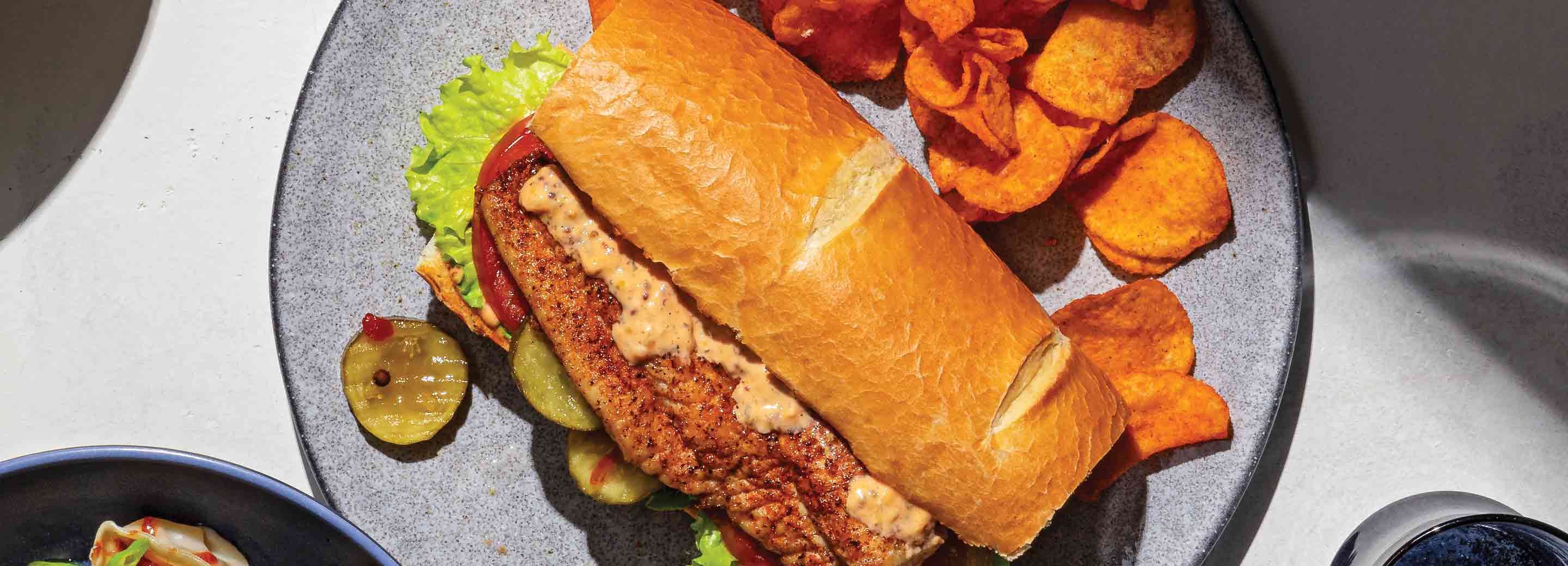 Cajun Catfish Po’ Boys