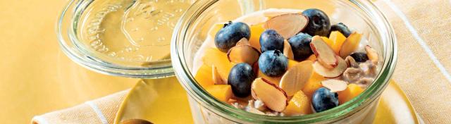 Blueberry Mango Overnight Oats