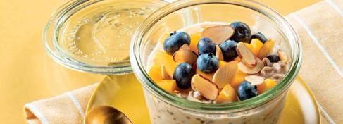 Blueberry Mango Overnight Oats