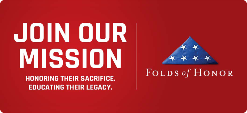 Folds of Honor. Join our mission.
