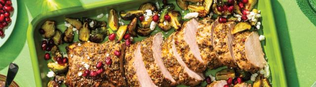 Hot Honey Mediterranean Pork Tenderloin