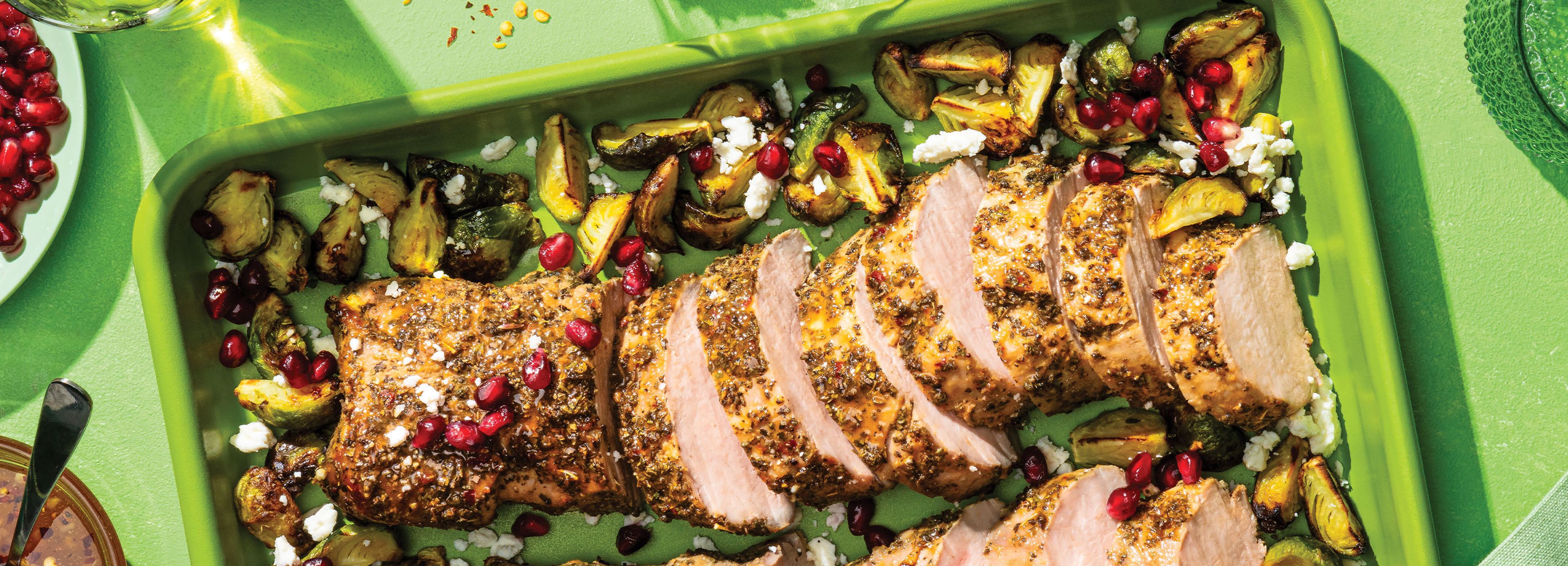 Hot Honey Mediterranean Pork Tenderloin