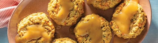 Stuffing Biscuits and Gravy