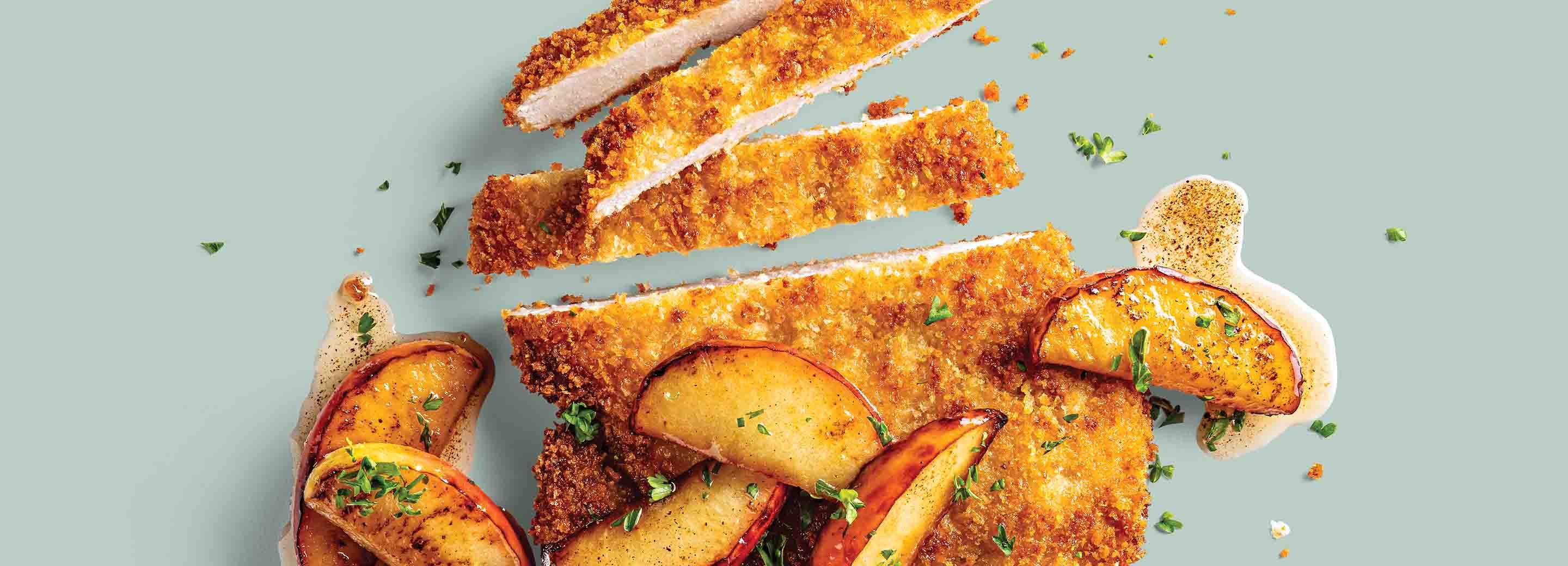 Schnitzel with Spiced Apples | Schnucks