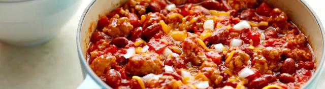 Chili with Ground Pork