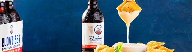 Budweiser and Provel Cheese Dip