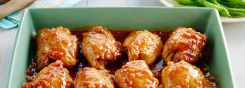 Air-Fried BBQ Chicken Thighs