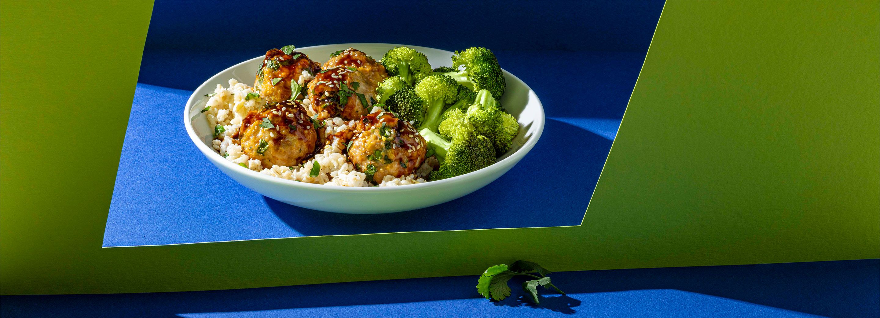 Sesame Chicken Meatballs