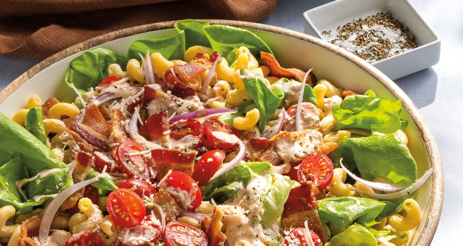 Smoked BLT Pasta Salad