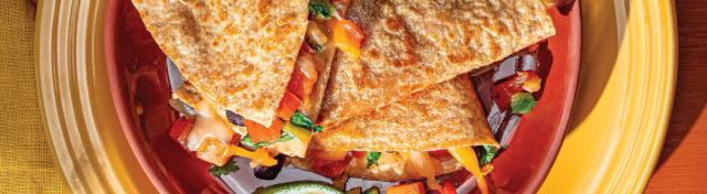Sweet Potato Black Bean Quesadillas