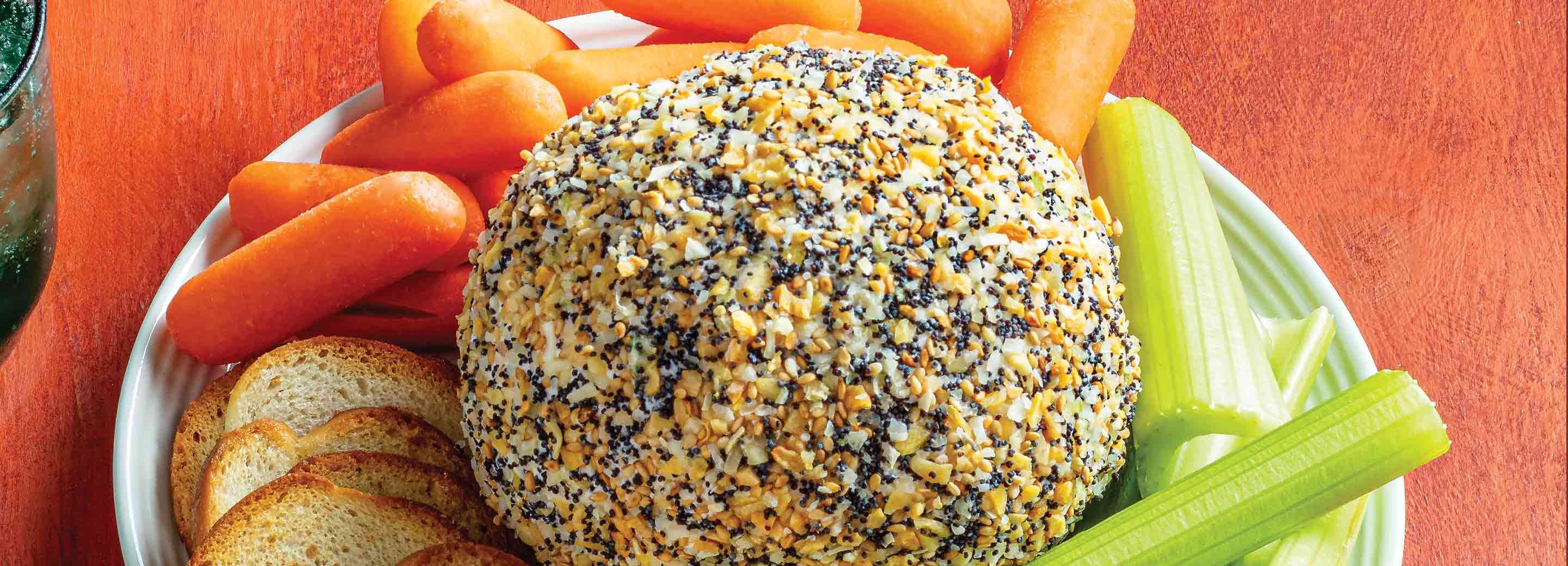 Everything Bagel Cheese Ball | Schnucks