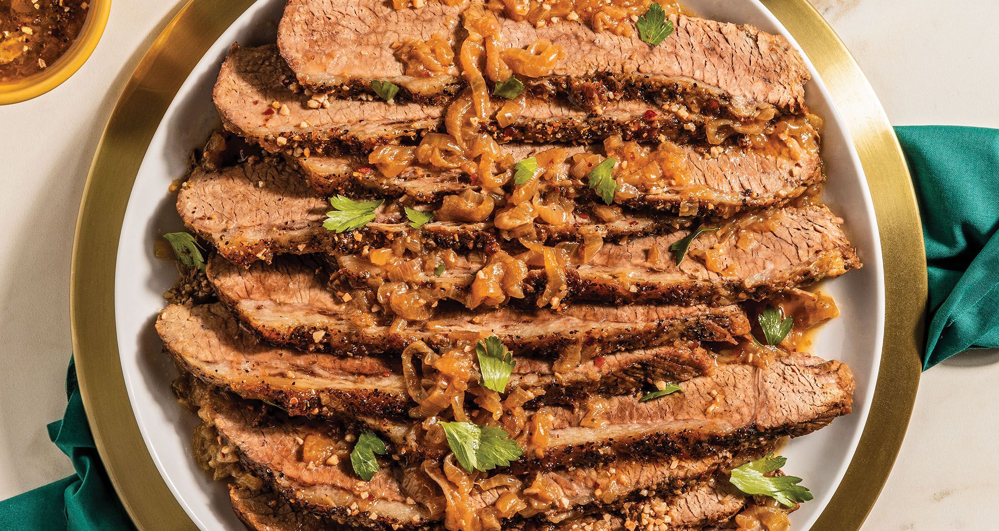 Easy Brisket with Caramelized Onions | Schnucks