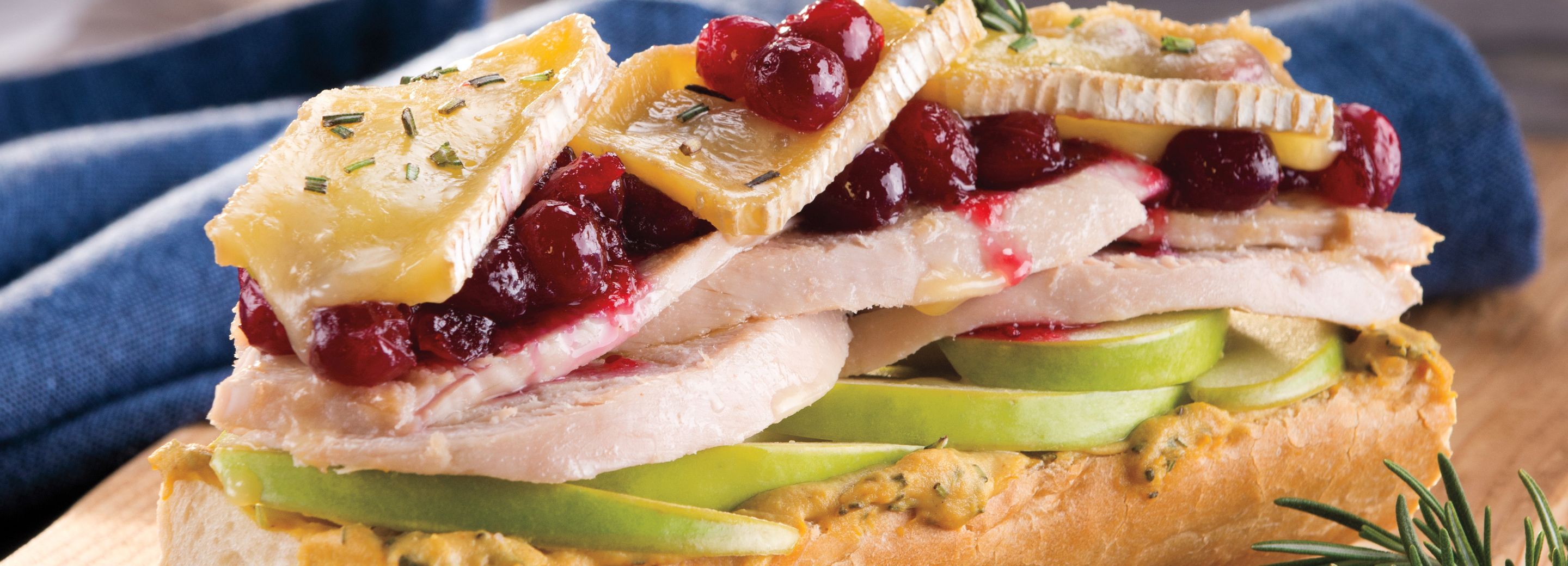 Open-Faced Turkey Melt