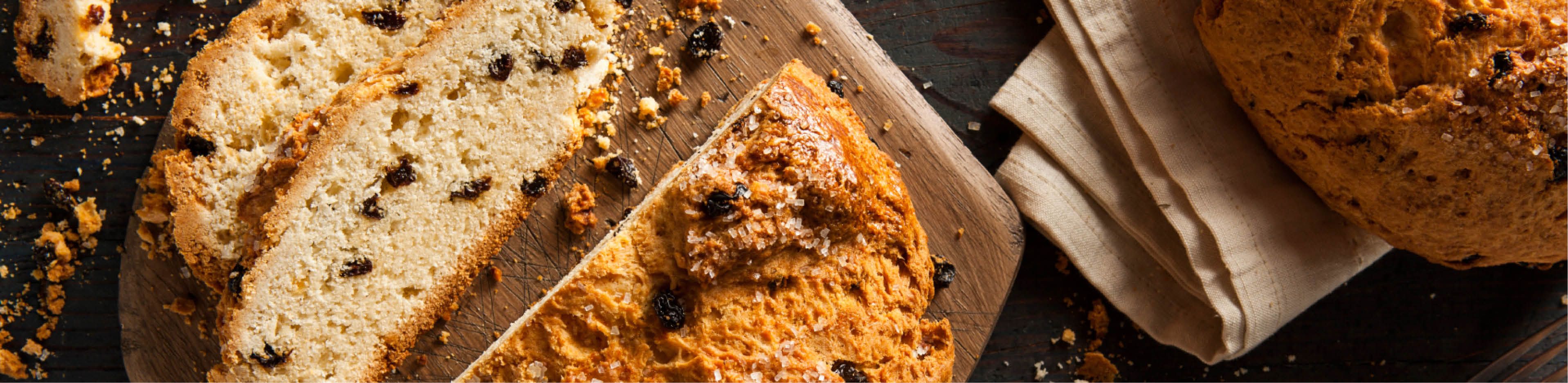 Caraway & Golden Raisin Soda Bread