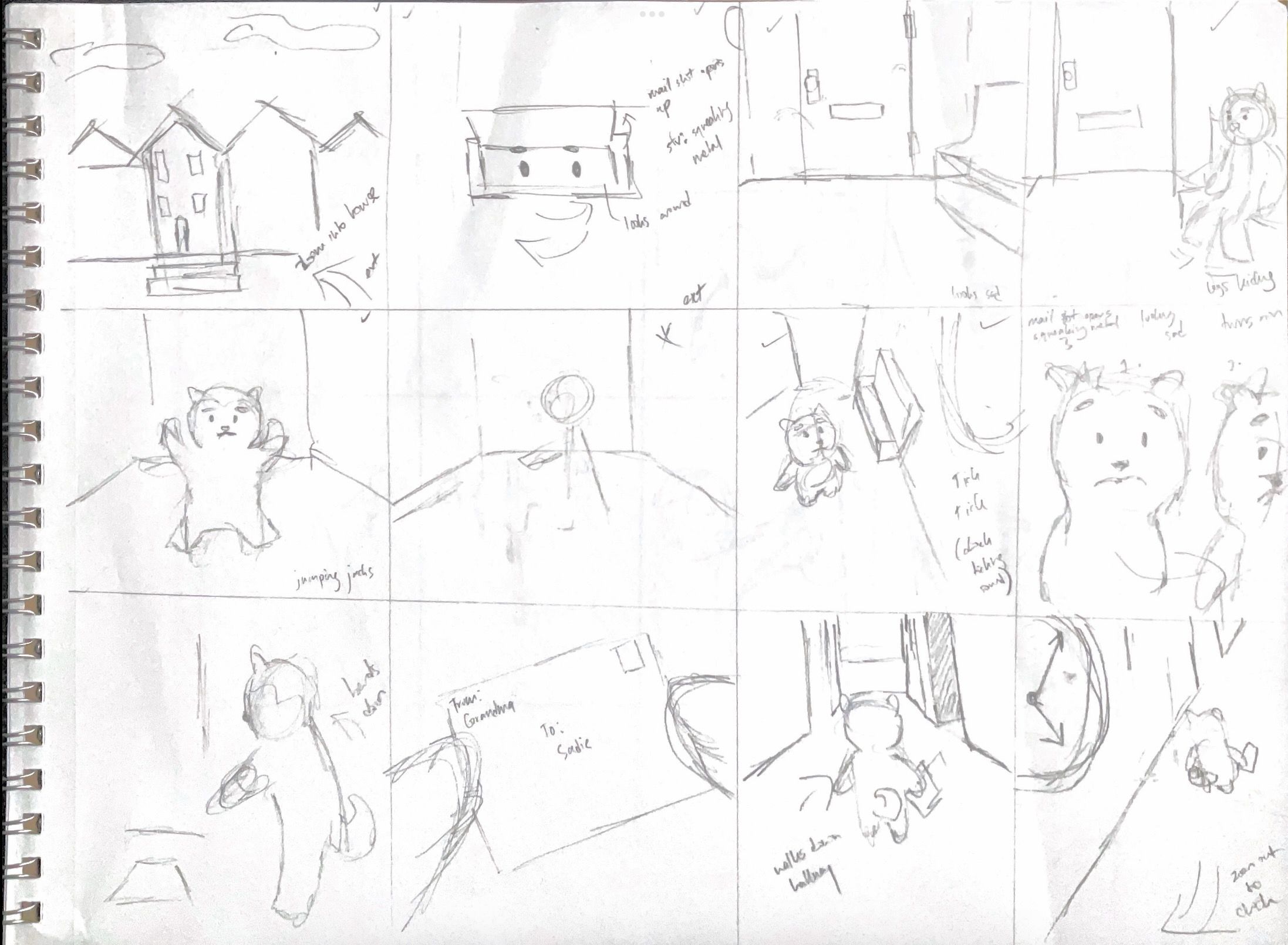 Storyboard for the wait