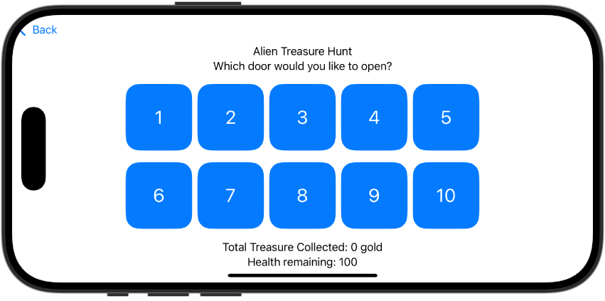 Game screen