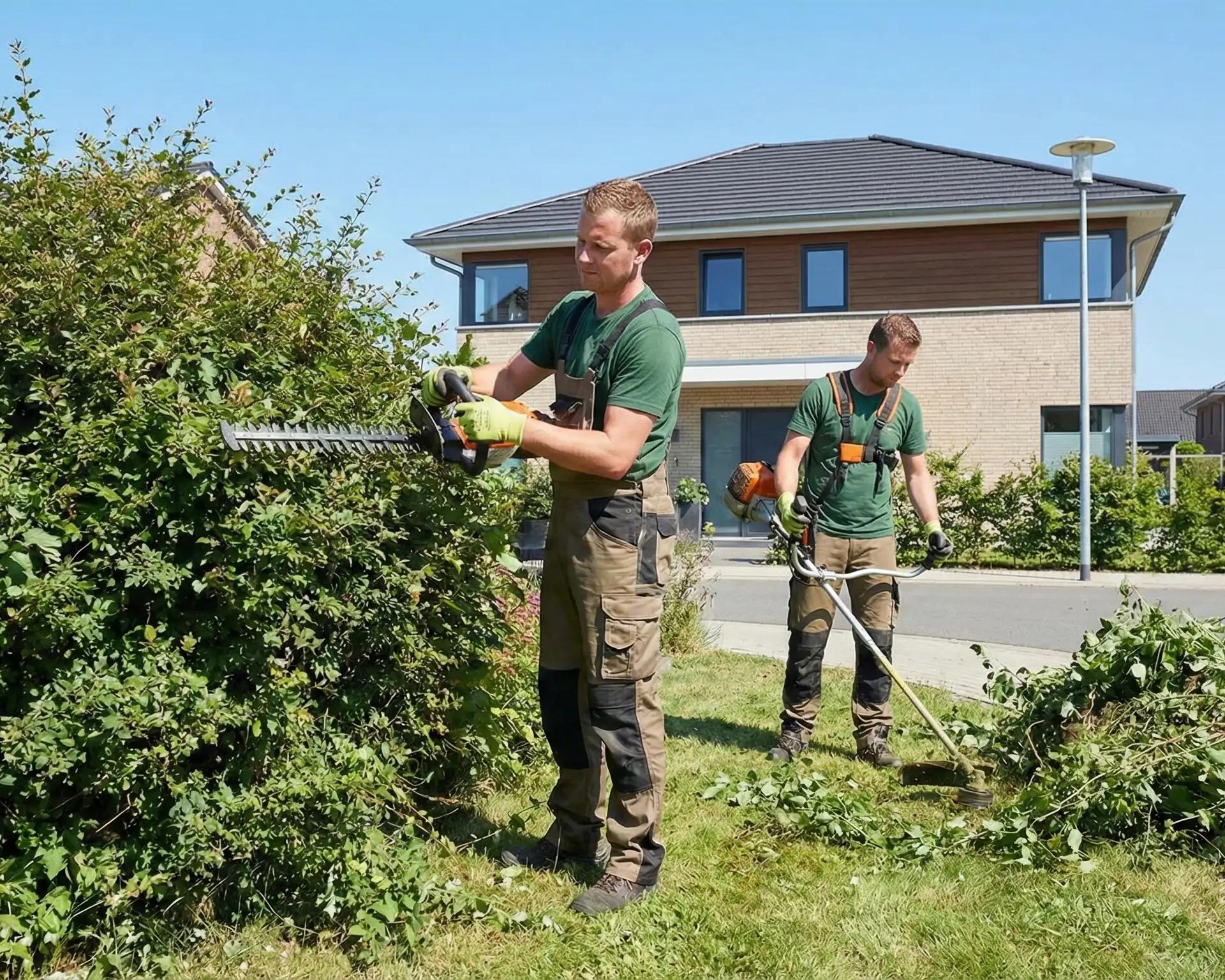 Orezivanje živice i krčenje terena