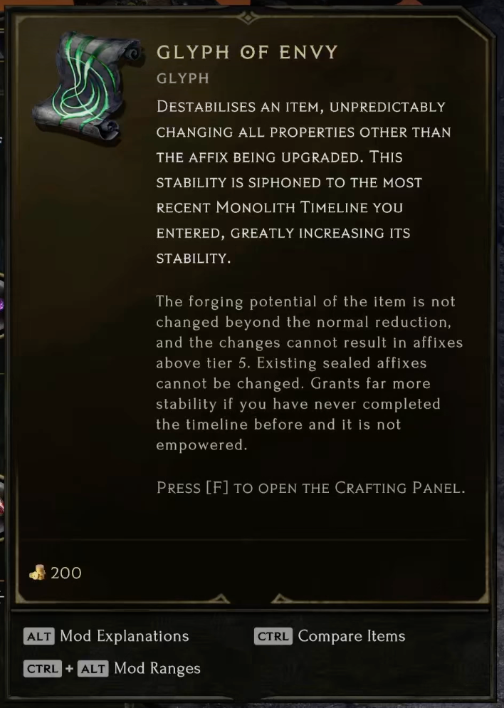 Glyph of Envy