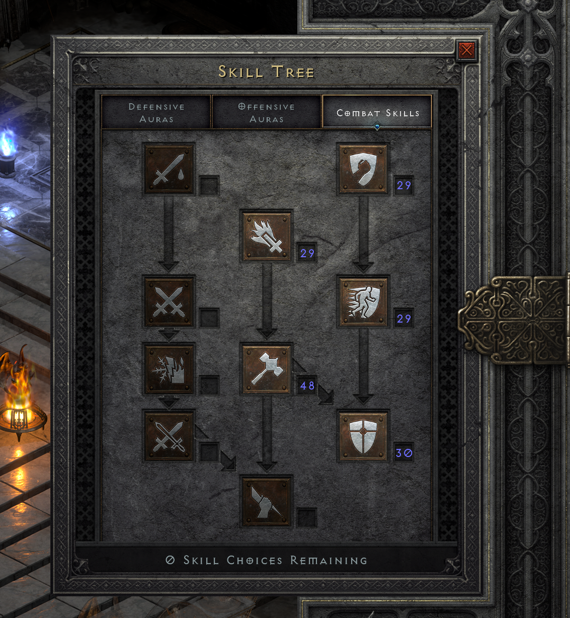 Hammerdin Combat Skills