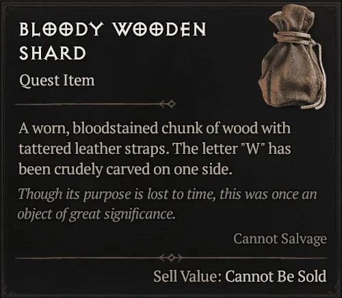 the Bloody Wooden Shard