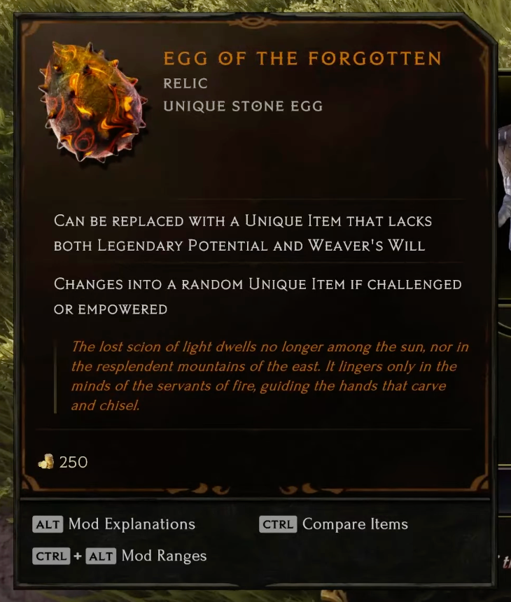 Egg of the Forgotten