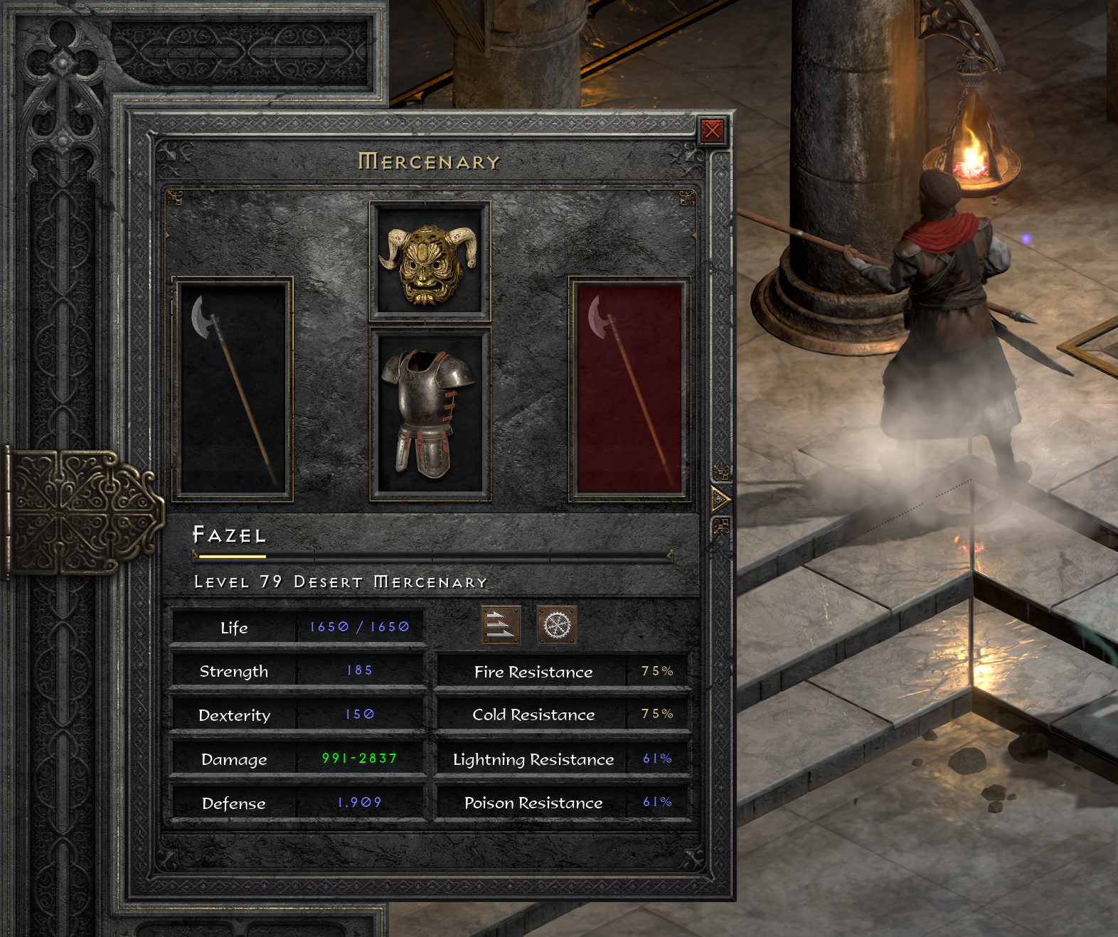 Hammerdin Mercenary Overview