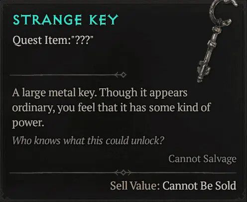 the Strange Key