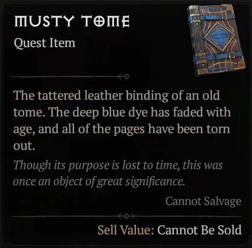 the Musty Tome