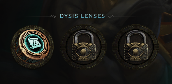 Dysis Telescope Lens Slots